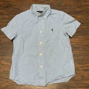 Polo Ralph Lauren shirt sleeve button up shirt for boys in size 6